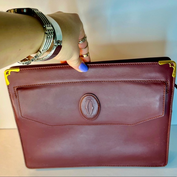 Cartier Handbags - Cartier Clutch Purse Wallet